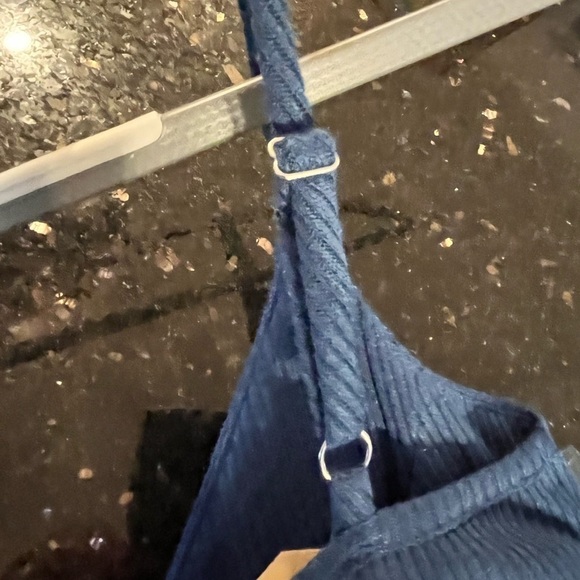 Anthropologie Maronie V NECK RIBBED MIDI DRESS - Picture 4 of 9